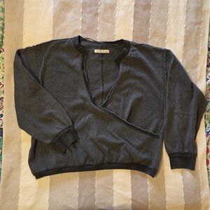 Free People Anyway Surplice Top - Sweater